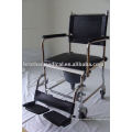Cadeira de Commode de aço em pó revestido (opção cromada)